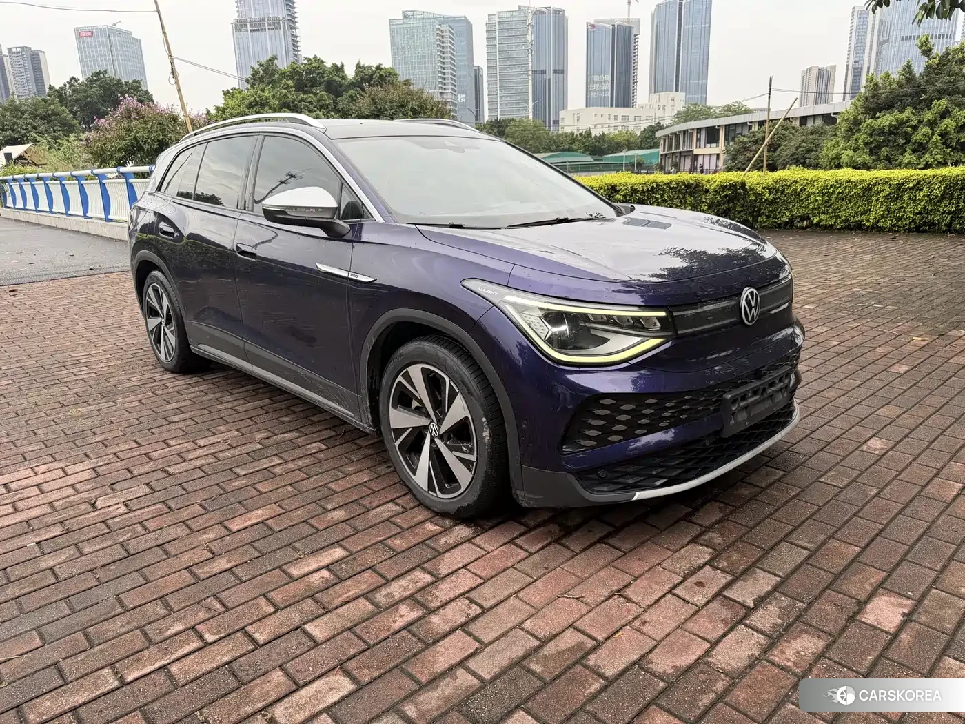 Volkswagen ID.6 X 2022 Синий из Китая, фото 2