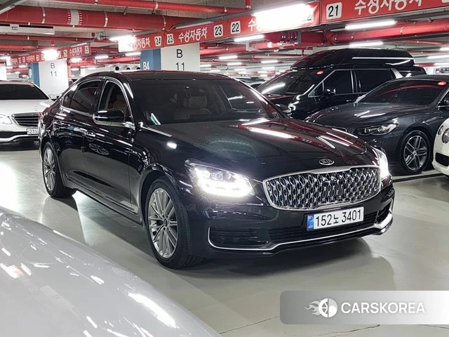 Kia More K9 2021 Черный из Кореи, фото 2