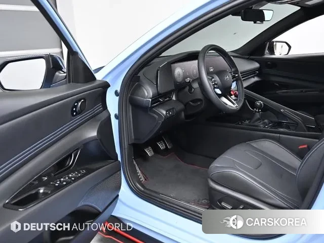 Hyundai The New Avante (CN7) 2025 Небесно-голубой из Кореи, фото 2