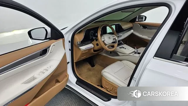 Hyundai The New Grandeur IG Hybrid 2021 Белый из Кореи, фото 2
