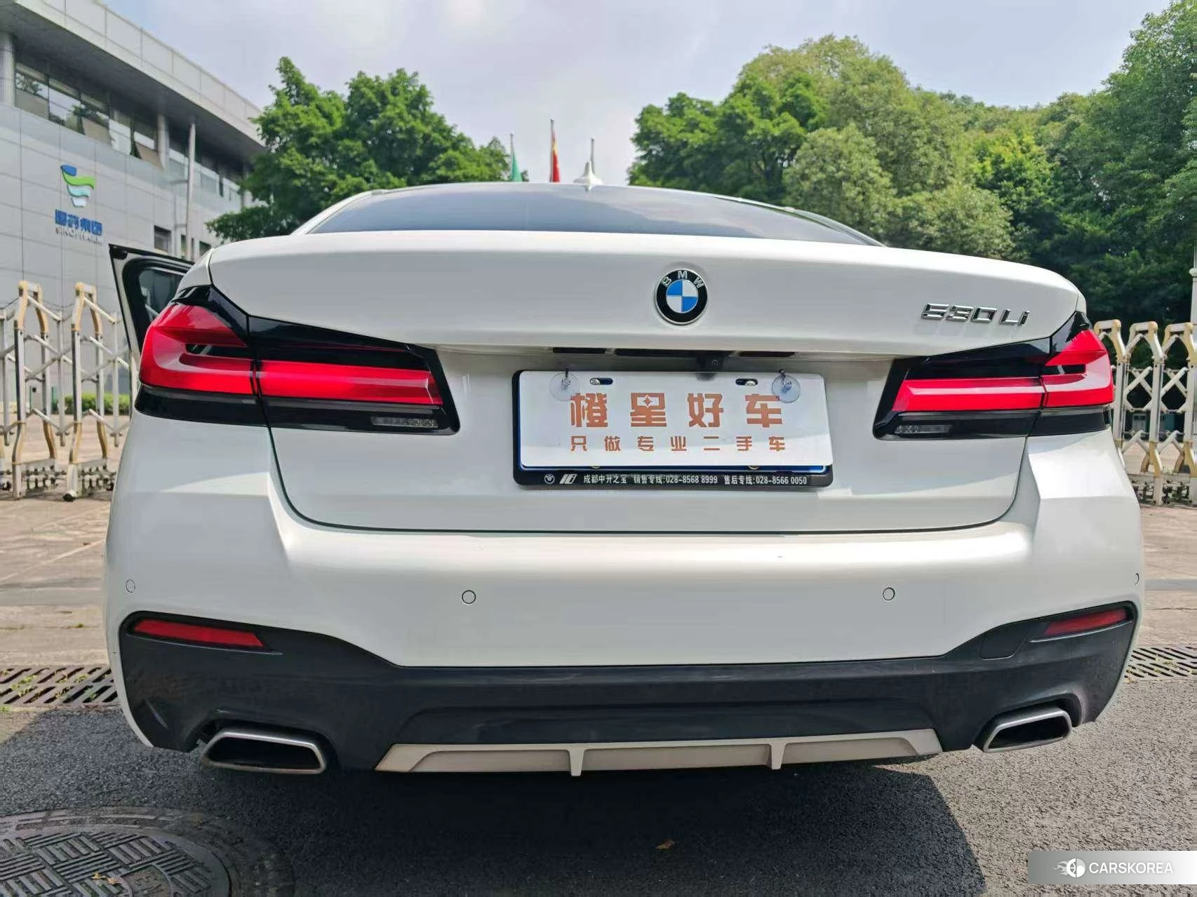 BMW 5 series 2021 Белый из Китая, фото 2