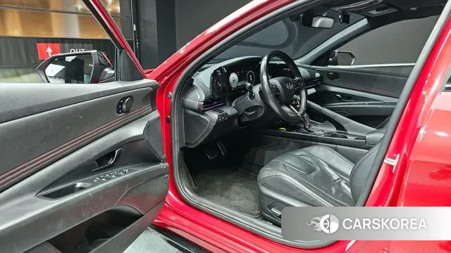 Hyundai Avante (CN7) 2021 Красный из Кореи, фото 2