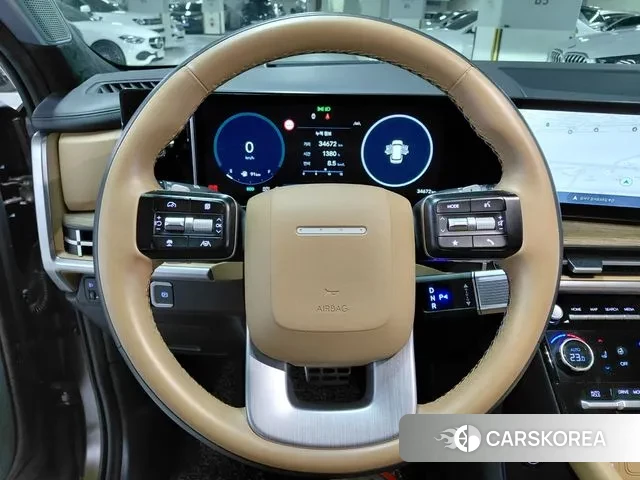 Hyundai Santa Fe (MX5) 2024 Коричневый из Кореи, фото 2