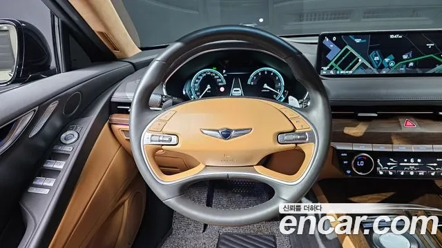 Genesis G80 (RG3) 2022 Черный из Кореи, фото 2