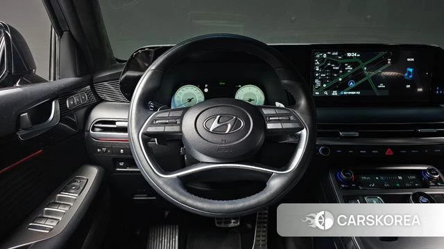 Hyundai The New Palisade 2022 Темно-зеленый из Кореи, фото 2