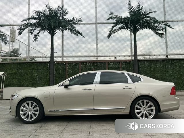 Volvo S90 PHEV 2019 Серебристо-серый из Китая, фото 2