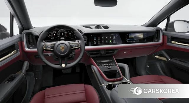 Porsche Cayenne (PO536) 2025 Красный из Кореи, фото 2