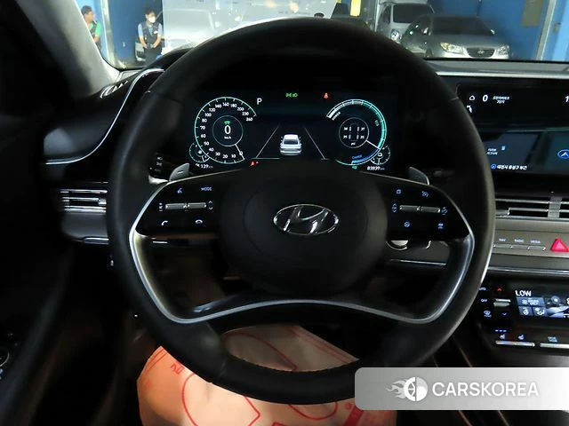 Hyundai The New Grandeur IG Hybrid 2022 Черный из Кореи, фото 2