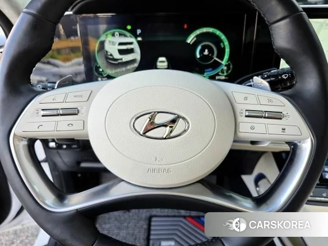 Hyundai The New Grandeur IG Hybrid 2022 Белый из Кореи, фото 2