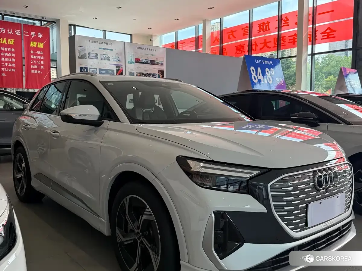 Audi Q4 e-tron 2024 Белый из Китая, фото 2