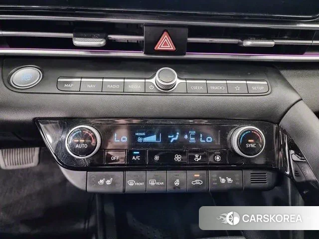 Hyundai Avante (CN7) 2021 Черный из Кореи, фото 2