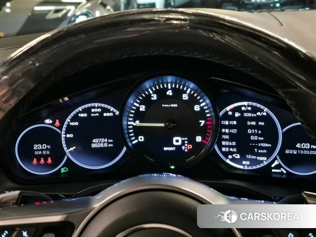 Porsche Cayenne (PO536) 2021 Синий из Кореи, фото 2