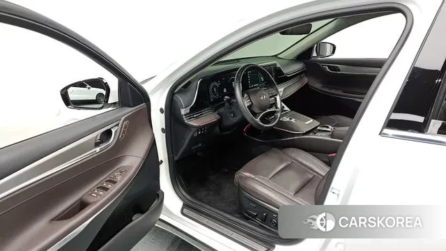 Hyundai The New Grandeur IG Hybrid 2021 Белый из Кореи, фото 2