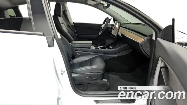 Tesla Model Y 2021 Белый из Кореи, фото 2