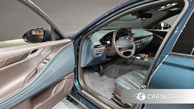 Genesis G80 (RG3) 2021 Синий из Кореи, фото 2
