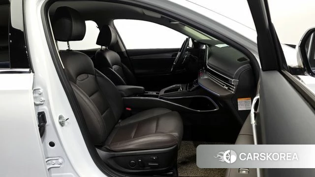 Hyundai The New Grandeur IG Hybrid 2021 Белый из Кореи, фото 2