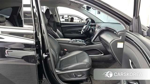 Hyundai Tucson Hybrid (NX4) 2021 Черный из Кореи, фото 2