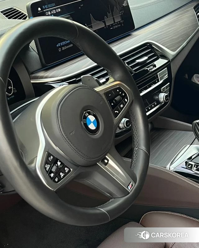 BMW 5 Series (G30) 2020 Синий из Кореи, фото 2