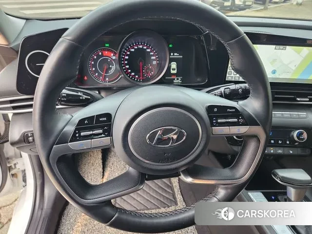 Hyundai Avante (CN7) 2021 Белый из Кореи, фото 2