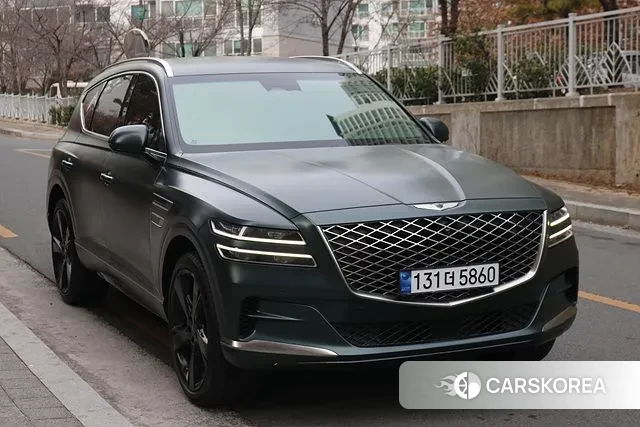 Genesis GV80 2020 Темно-зеленый из Кореи, фото 2