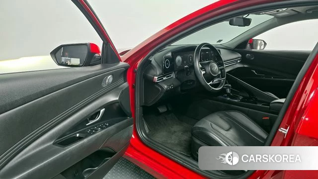 Hyundai Avante Hybrid (CN7) 2022 Красный из Кореи, фото 2