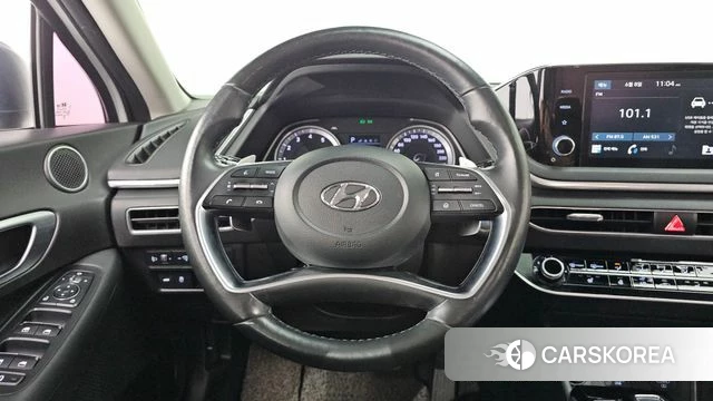 Hyundai Sonata (DN8) 2019 Белый из Кореи, фото 2