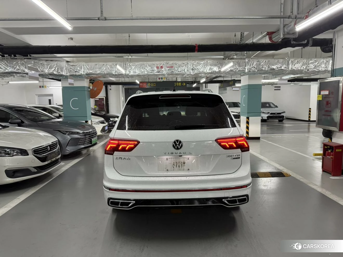 Volkswagen Tiguan L 2023 Белый из Китая, фото 2