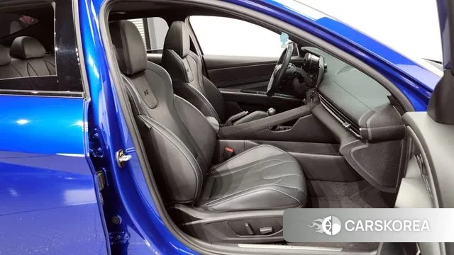 Hyundai The New Avante (CN7) 2023 Синий из Кореи, фото 2