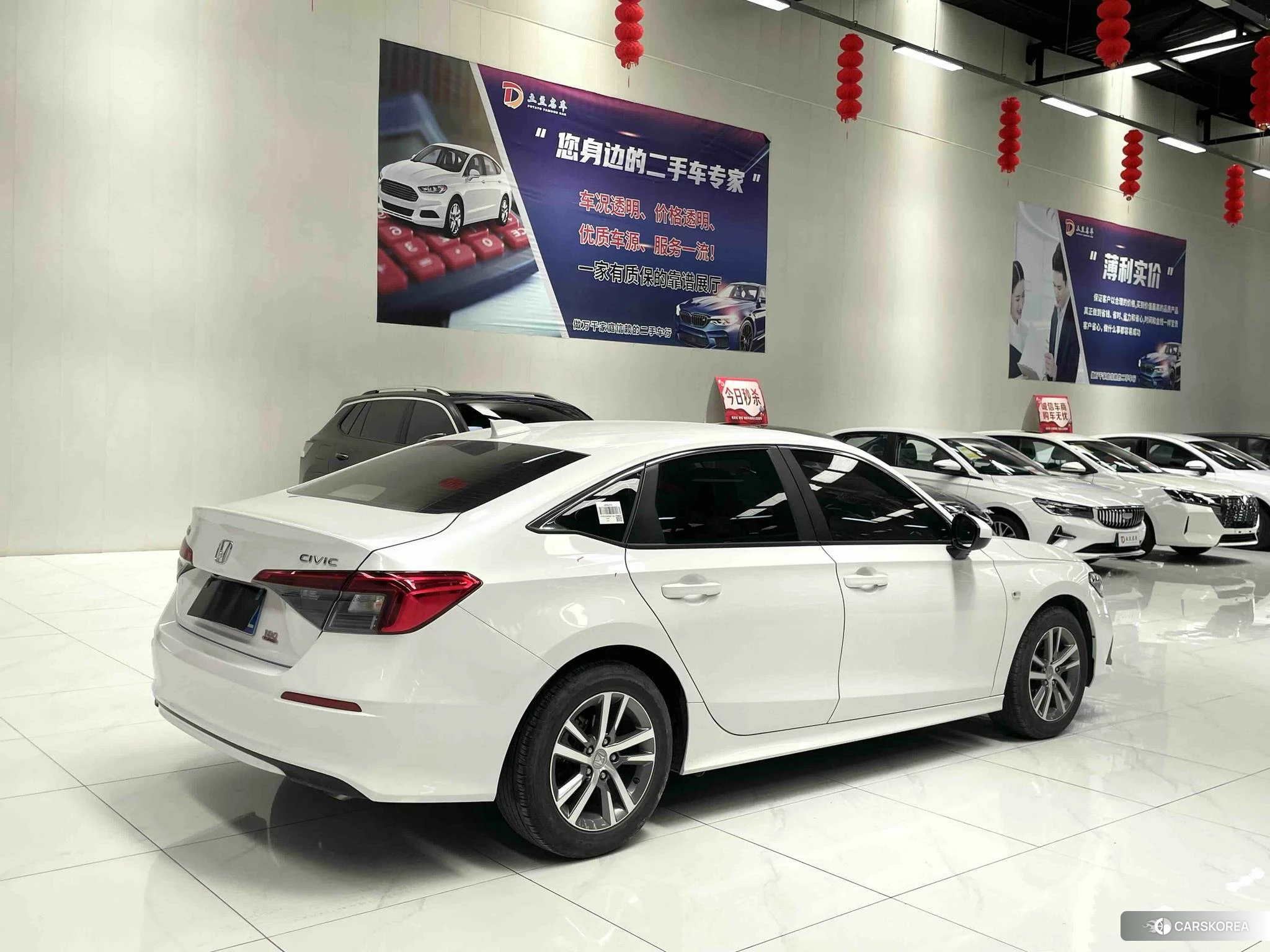 Honda Civic 2021 Белый из Китая, фото 2