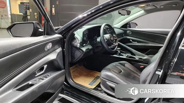 Hyundai Avante (CN7) 2022 Черный из Кореи, фото 2