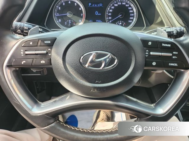 Hyundai Sonata (DN8) 2020 Белый из Кореи, фото 2