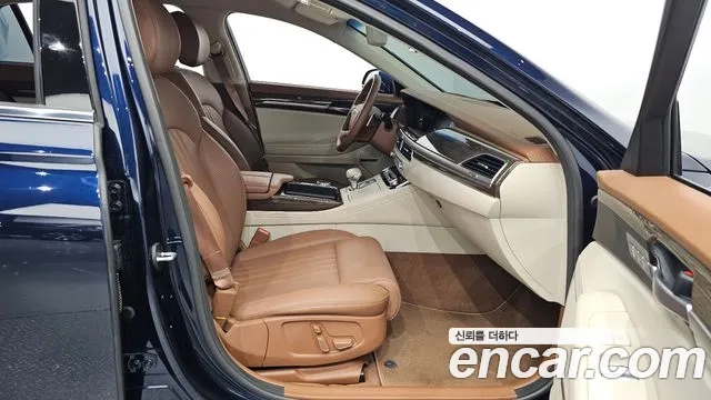 Genesis G90 2021 Синий из Кореи, фото 2