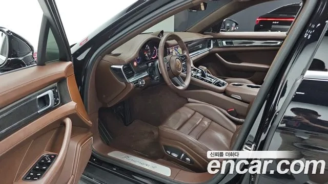 Porsche Panamera (971) 2021 Черный из Кореи, фото 2