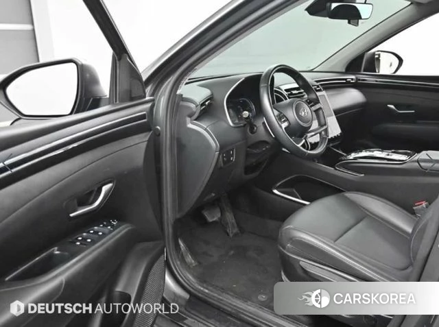 Hyundai Tucson Hybrid (NX4) 2022 Серебристо-серый из Кореи, фото 2