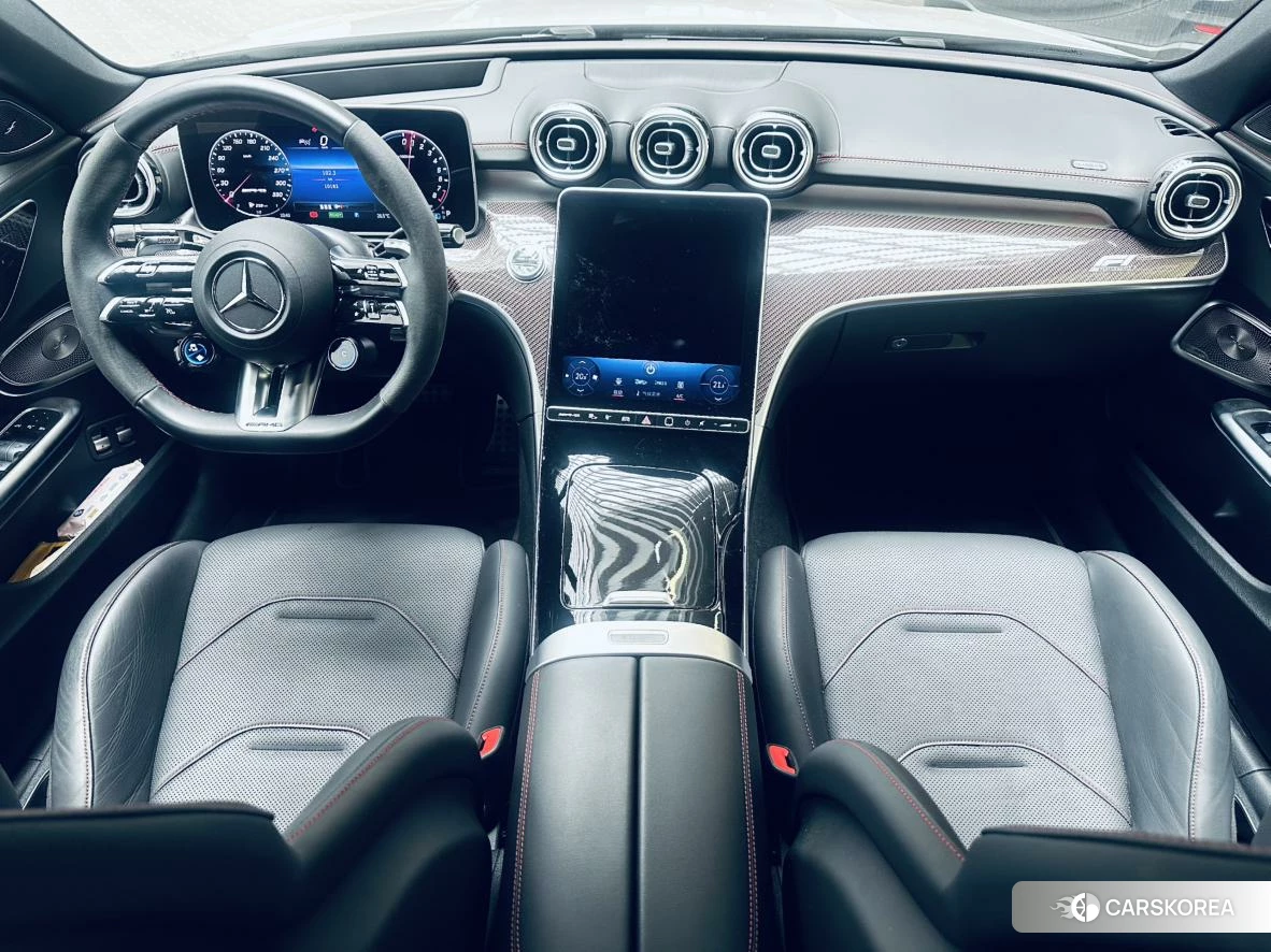 Mercedes-Benz C-class AMG PHEV 2024 Темно-серый из Китая, фото 2
