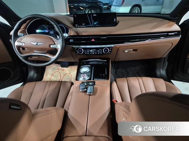 Genesis G80 (RG3) 2022 Черный из Кореи, фото 2