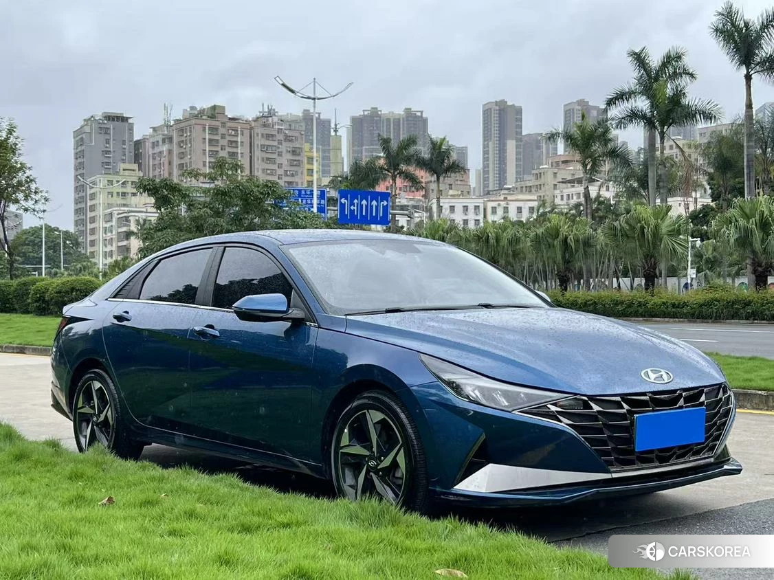 Hyundai Elantra 2020 Синий из Китая, фото 2