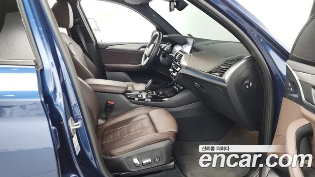 BMW X3 (G01) 2021 Синий из Кореи, фото 2