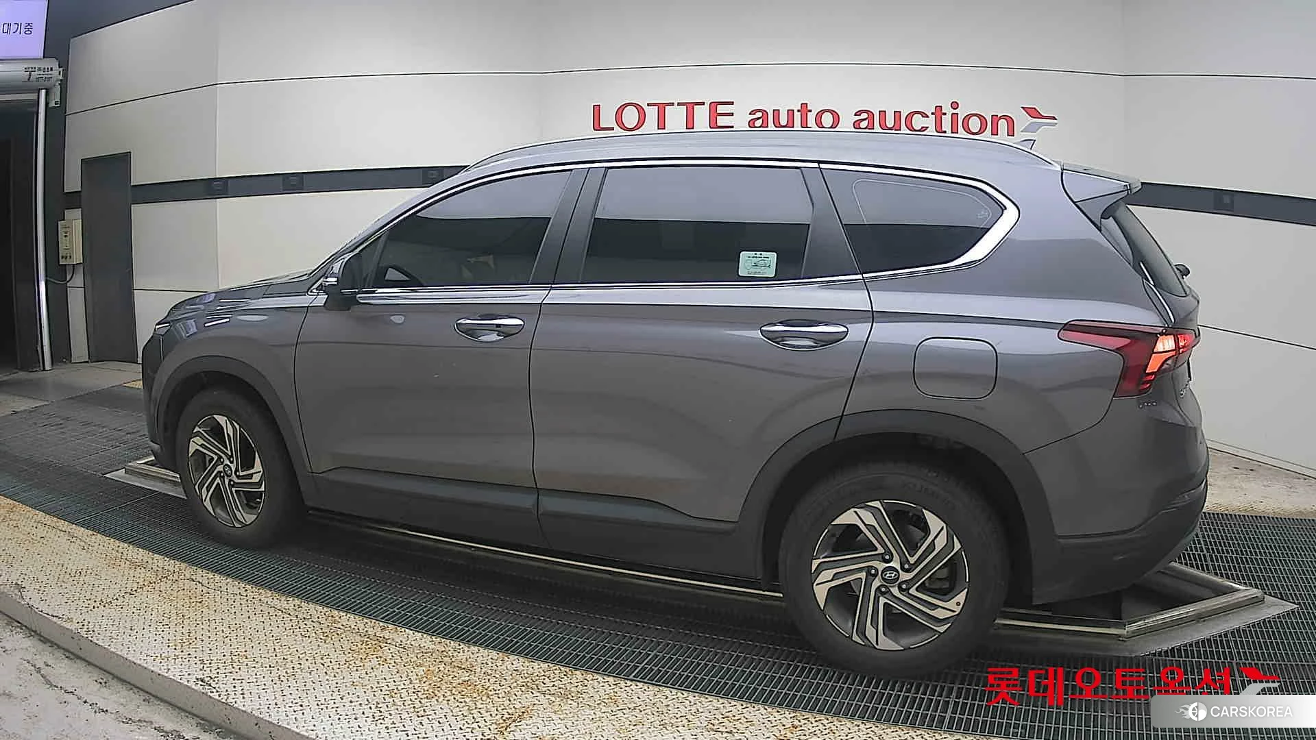 Hyundai Santa Fe 2022 Magnetic Grey Metallic из Кореи, фото 2