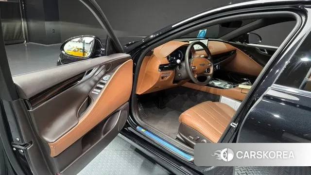 Genesis G80 (RG3) 2022 Черный из Кореи, фото 2