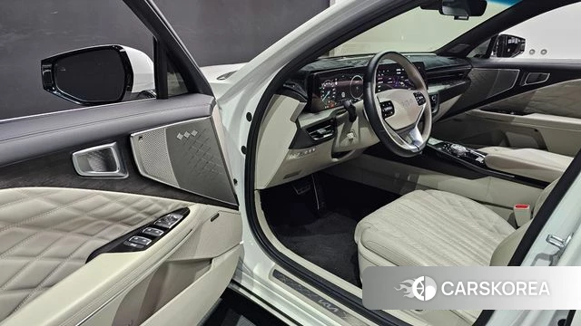 Kia K8 Hybrid 2022 Белый из Кореи, фото 2