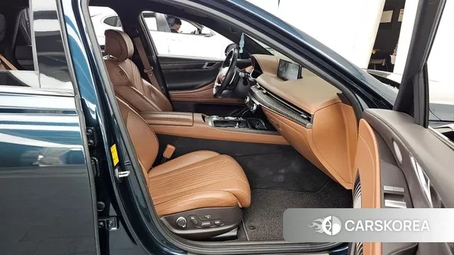 Genesis G80 (RG3) 2021 Темно-зеленый из Кореи, фото 2