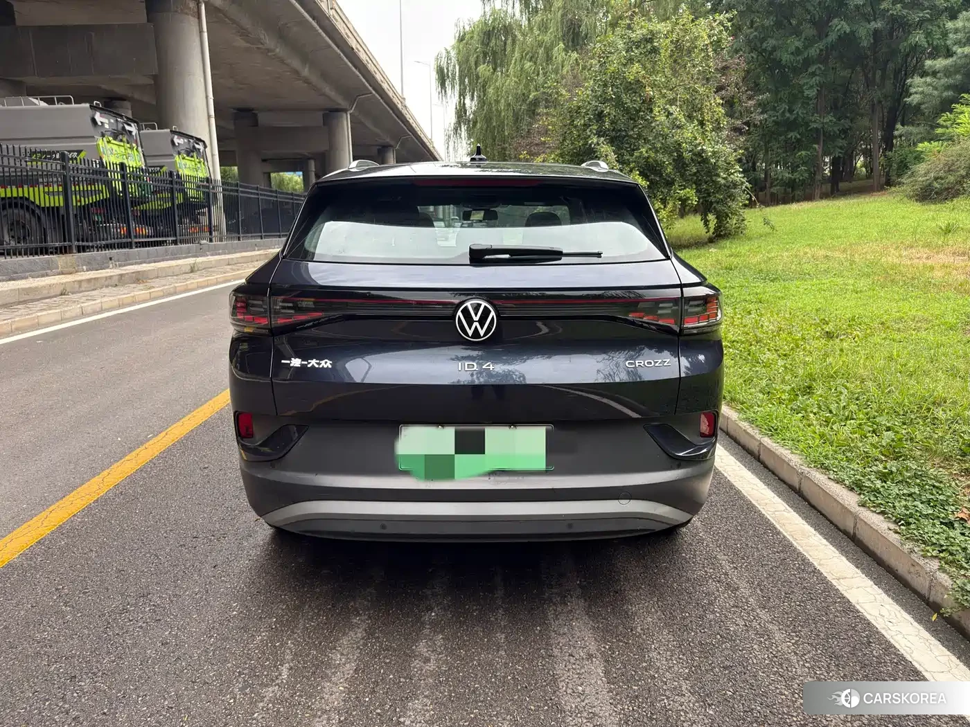 Volkswagen ID.4 CROZZ 2025 Синий из Китая, фото 2
