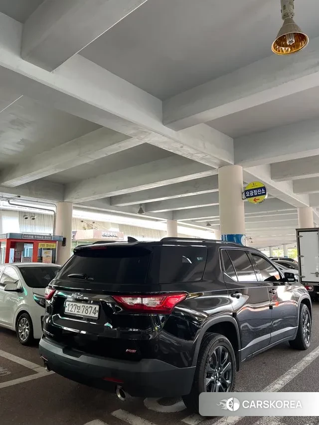 Chevrolet (GM Daewoo) Traverse 2020 Черный из Кореи, фото 2