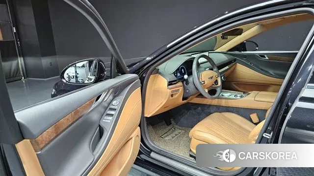 Genesis G80 (RG3) 2022 Черный из Кореи, фото 2