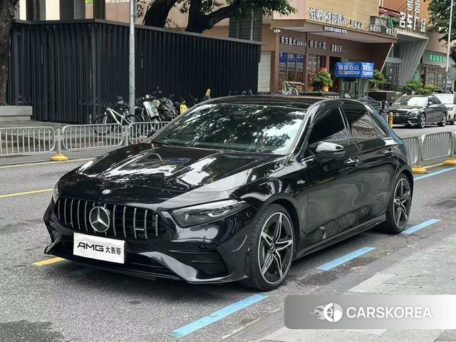 Mercedes-Benz Class A AMG (imported) 2024 Черный из Китая, фото 2
