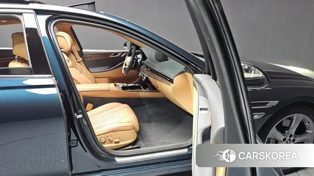 Genesis G80 (RG3) 2021 Синий нефрит из Кореи, фото 2