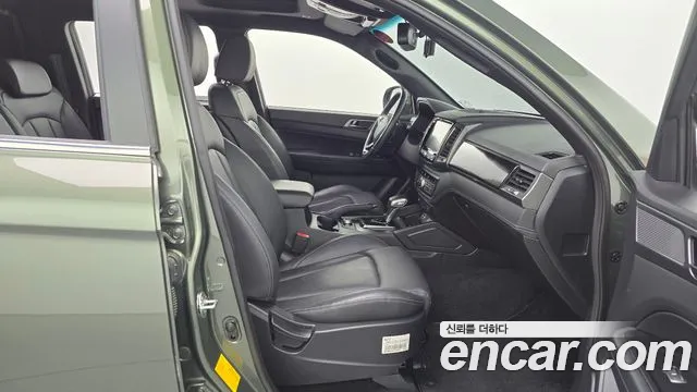 Ssangyong The New Rexton Sport 2022 Зеленый из Кореи, фото 2