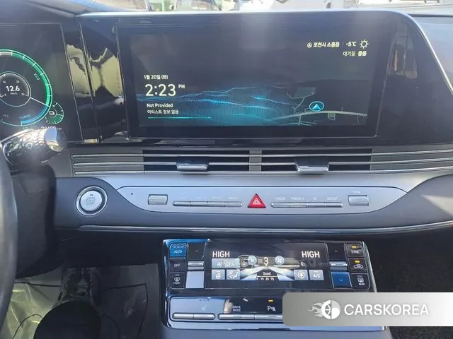 Hyundai The New Grandeur IG Hybrid 2020 Черный из Кореи, фото 2