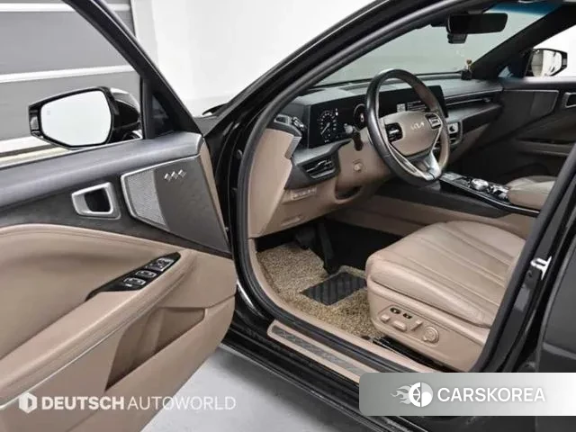 Kia K8 Hybrid 2021 Черный из Кореи, фото 2